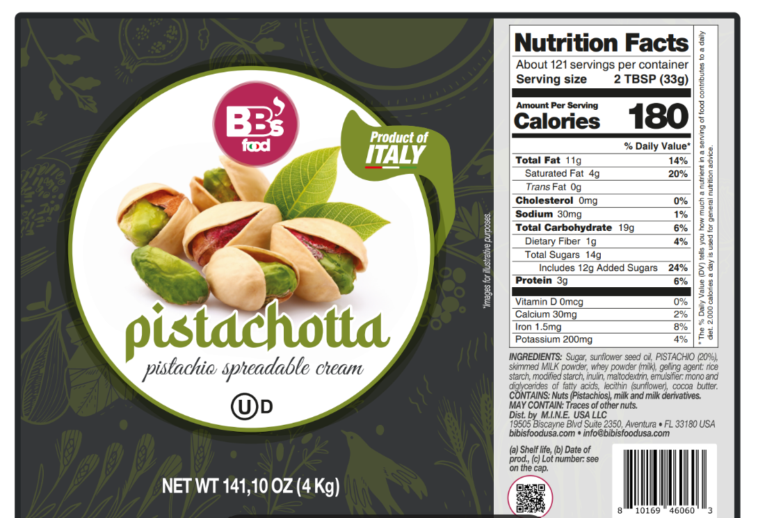 PISTACHOTTA 20% 4 kg