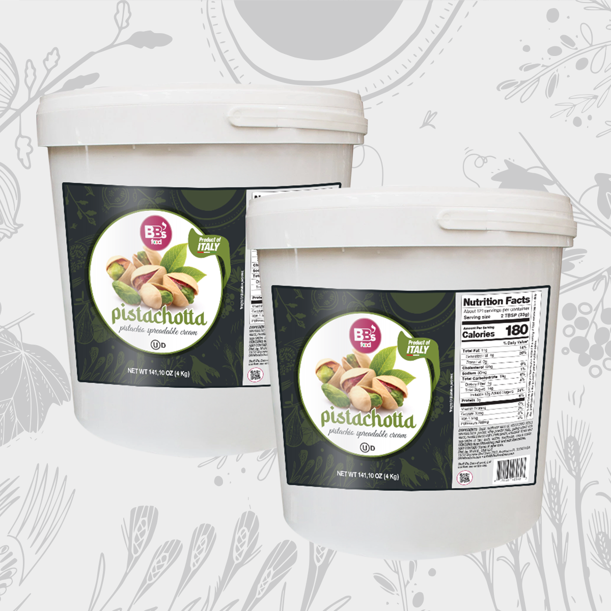 PISTACHOTTA 20% 4 kg X2
