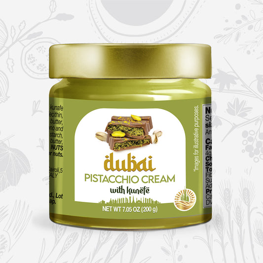 Dubai Pistacchio Cream With Kataifi pastry